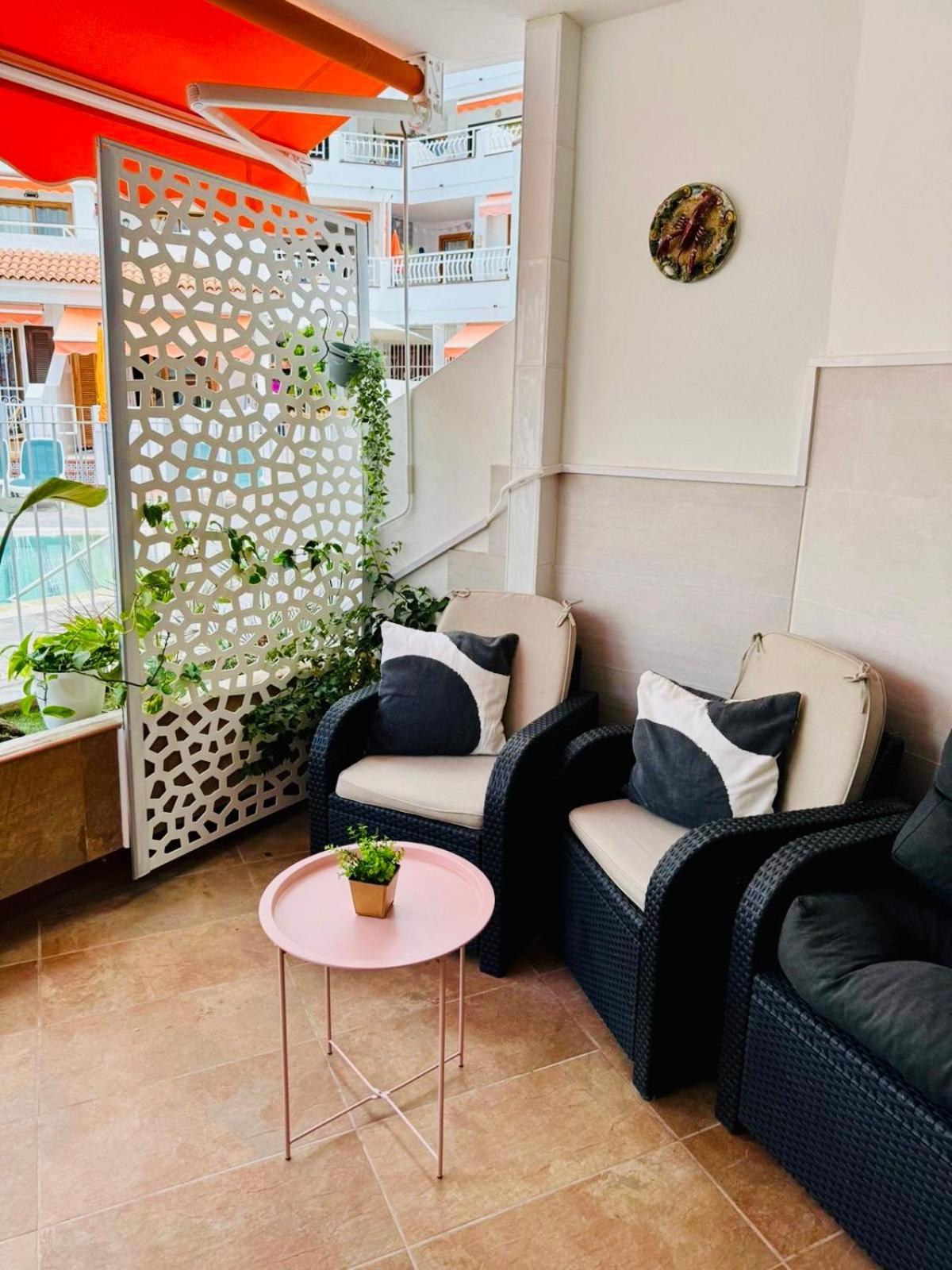 Apartment With Terrace And Pool, Los Cristianos Los Cristianos (Tenerife) Kültér fotó